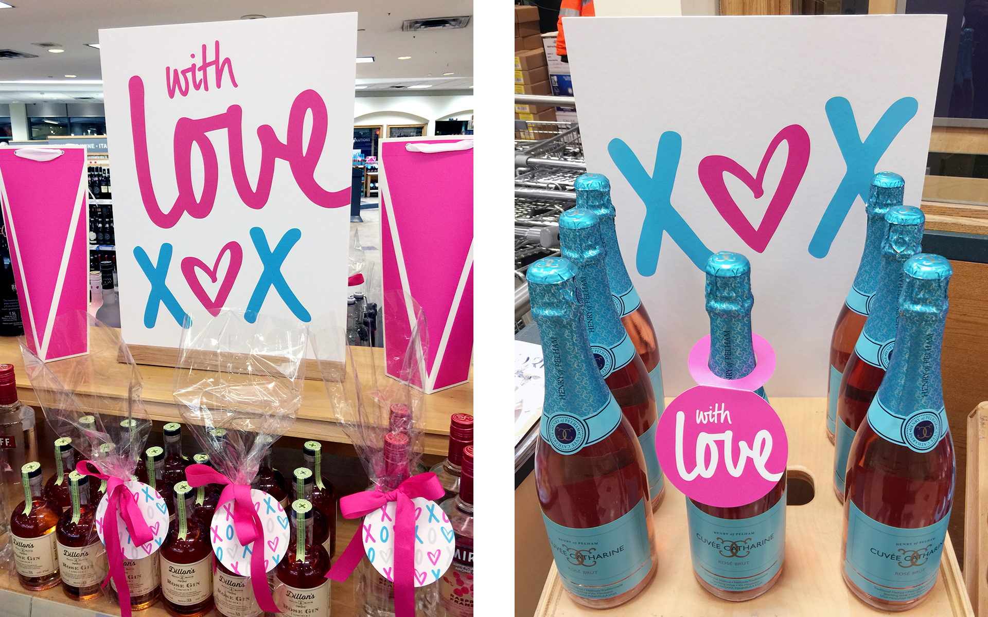 Paige Smith Designs LCBO Valentines Day Merchandising Tool Kit